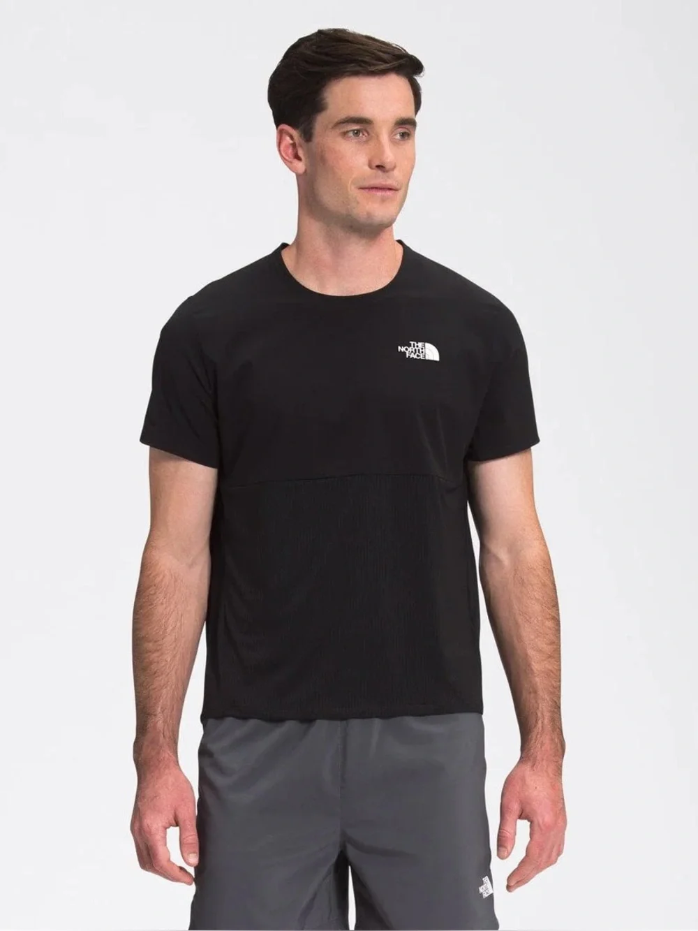 NWT The North Face Men's Black True Run Short Sleeve Shirt